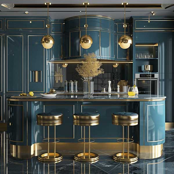 art deco stílusú konyhák - KONYHABUTIK