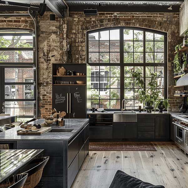 industrial chic stílusú konyhák - KONYHABUTIK